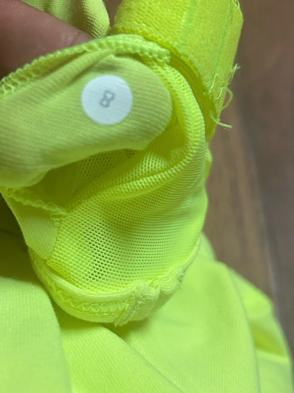 Lululemon Women's Neon Green Spaghetti Strap Tank Top
